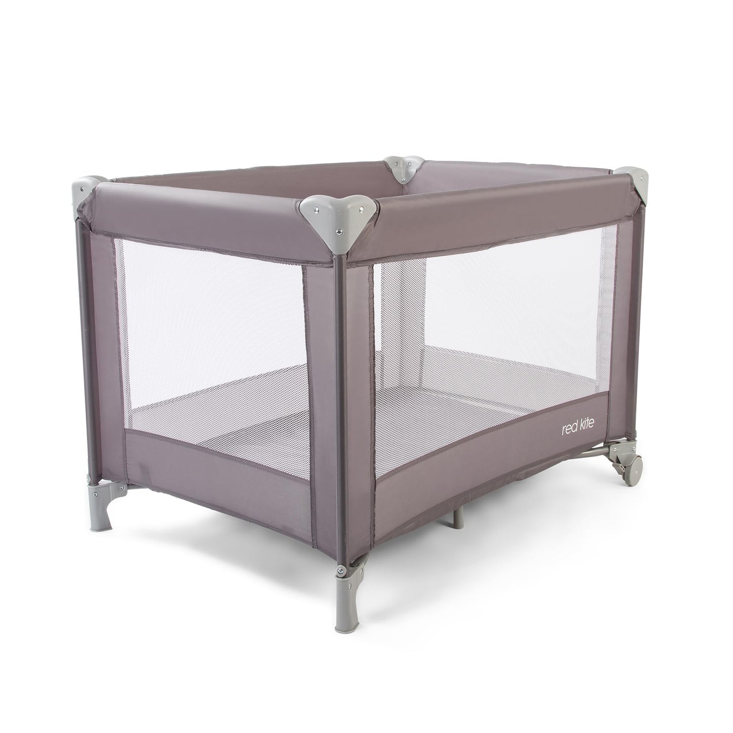 Red Kite Sleeptight Travel Cot - Grey