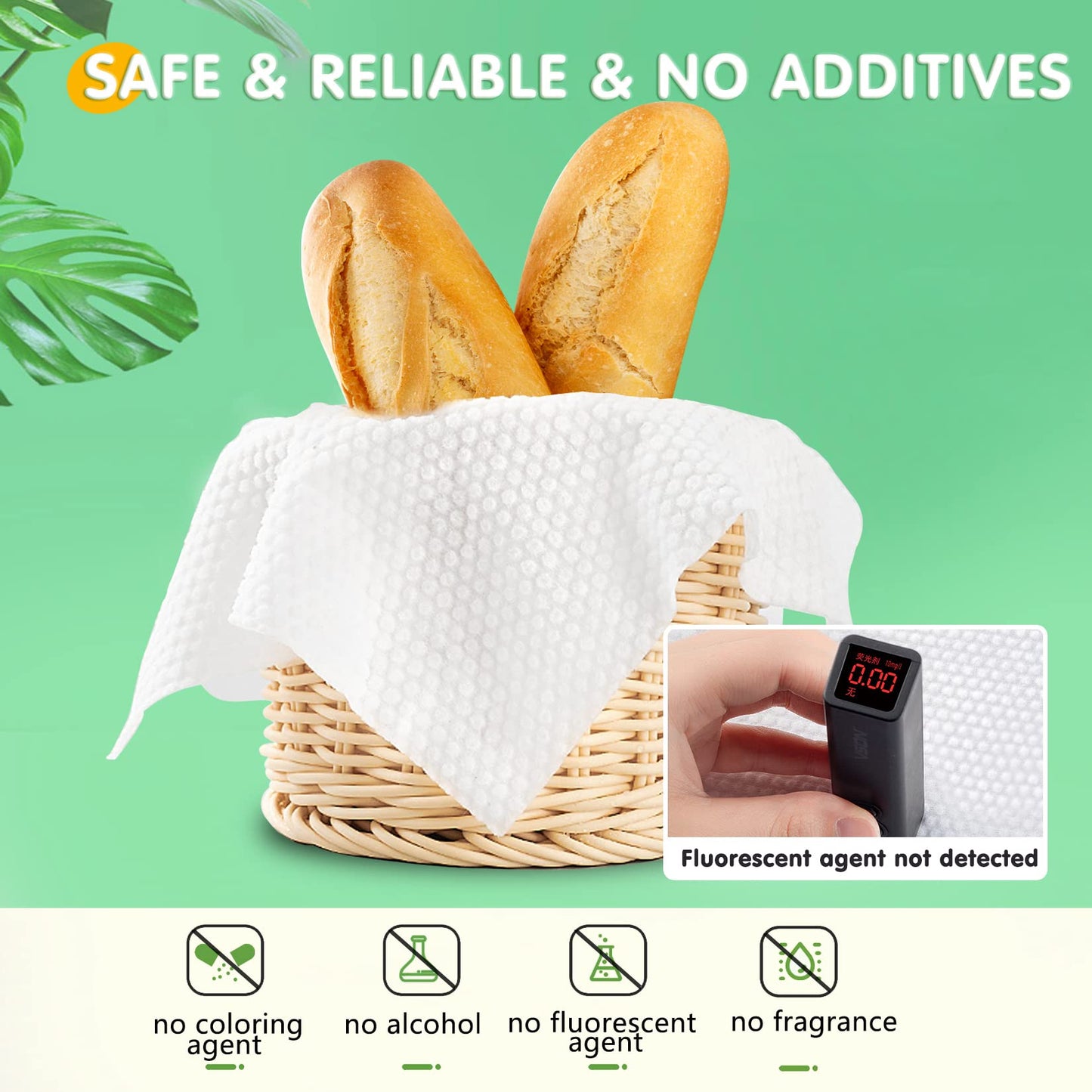 GothicBride Disposable Face Towel for Dry and Wet Use, 100% Cotton Facial Tissue, Ultra Thicked Facial Cleansing Towels, Multi-Purpose Dry Wipes for Makeup Removing, Sensitive | Baby Skincare