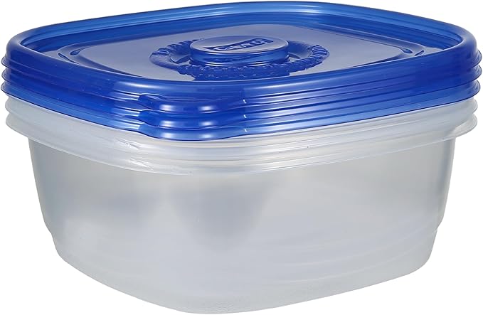 Glad GladWare XL Square Food Storage Containers, Family Size Meal Container