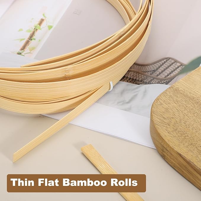 MECCANIXITY 3 Rolls Bamboo Strips