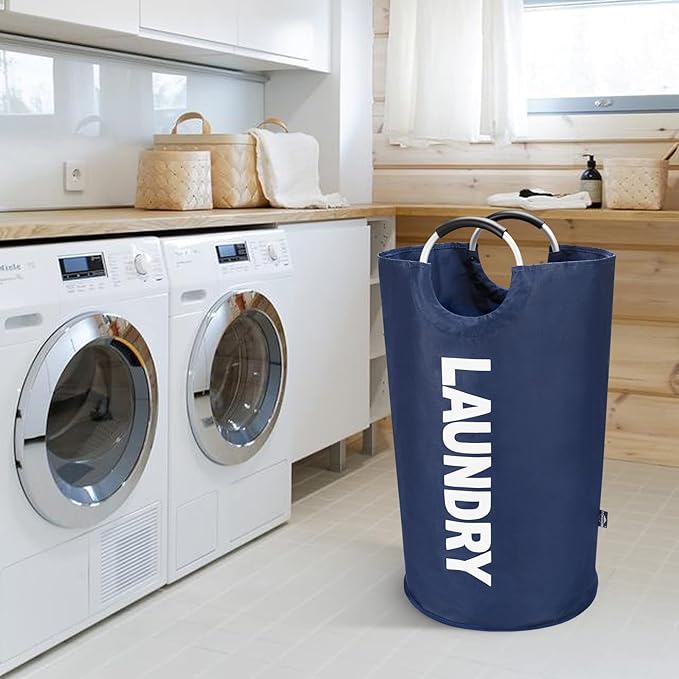 DOKEHOM 125L X-Large Collapsible Washing Laundry Basket Bag