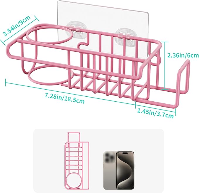 HapiRm Sink Caddy Sponge Holder