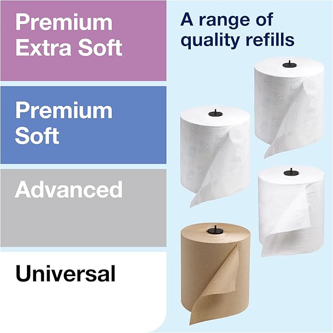 Tork Matic Soft Hand Towel Roll and Tork Matic Paper Towel Dispenser