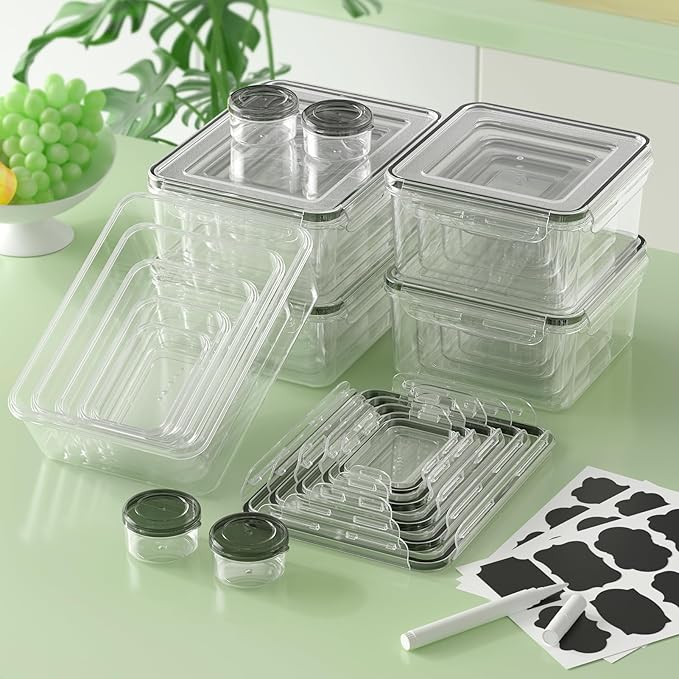 54-Piece Food Storage Containers
