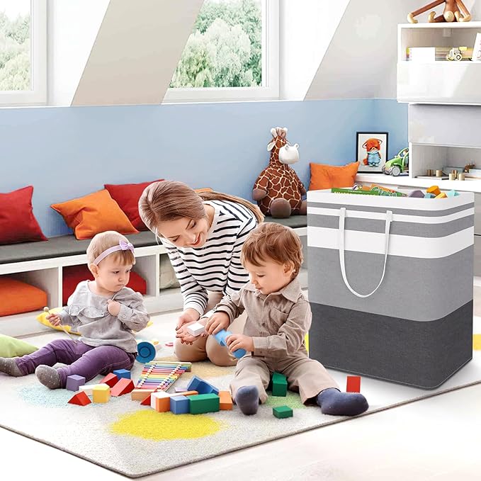 StorageRight Laundry Basket Hamper Large Collapsible Laundry Hamper