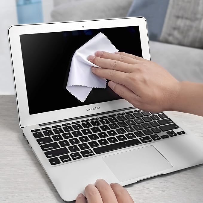 Eyeglass Cleaning Cloth Glasses Cleaner 12Pack Microfiber Lens Cleaner Eyewear