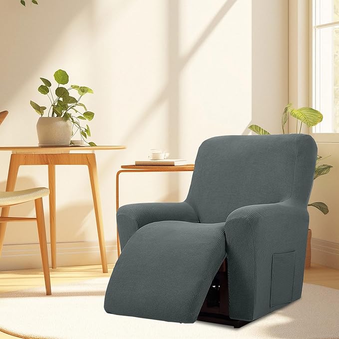 Cupuamon Recliner Chair Covers, Lazy Boy Recliner Covers Stretch Reclining
