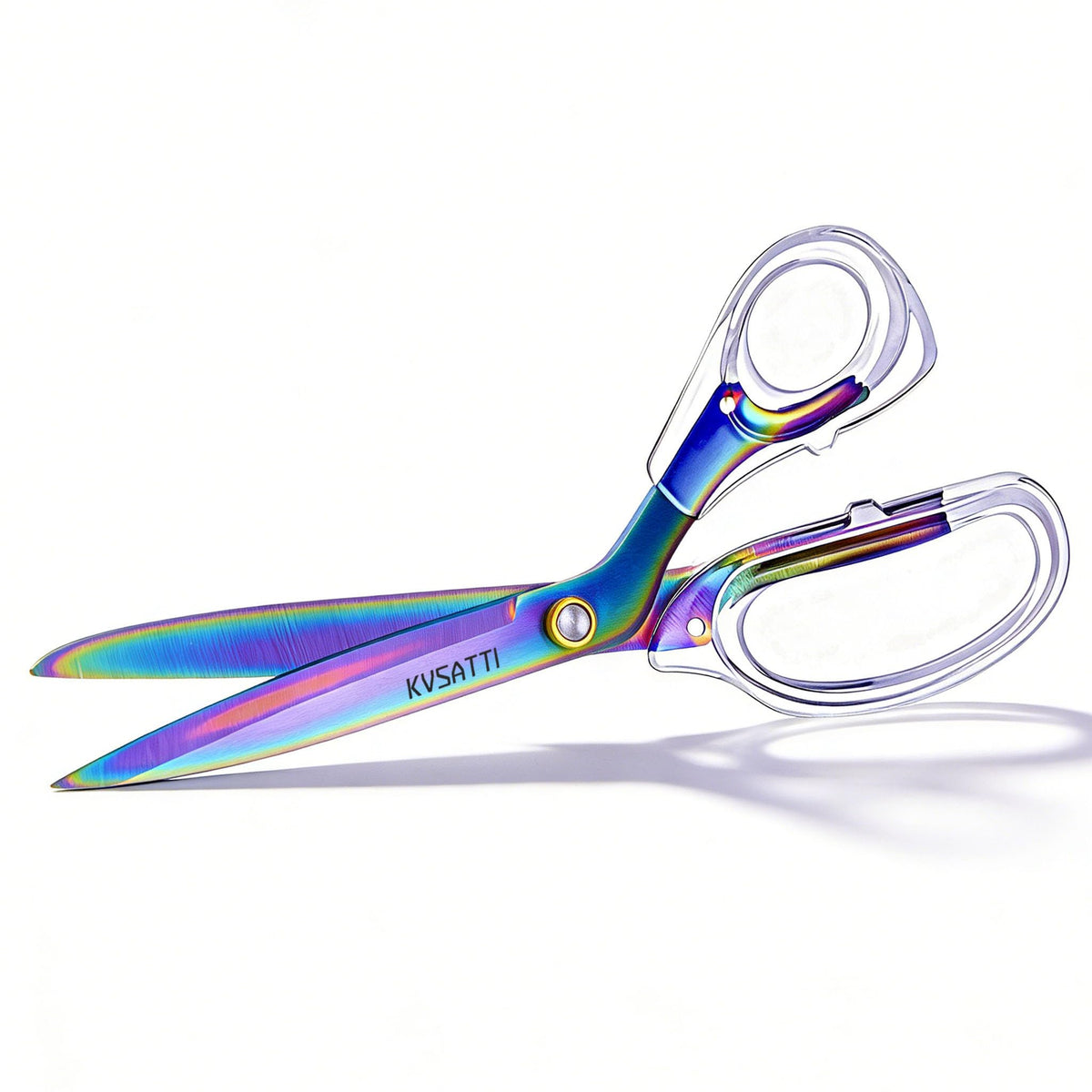 9"Office Scissors for Desk,Craft Scissors,Sharp Titanium Coated Stainless Steel Blades, for Art School Supplies and Daily Family Use/Colour