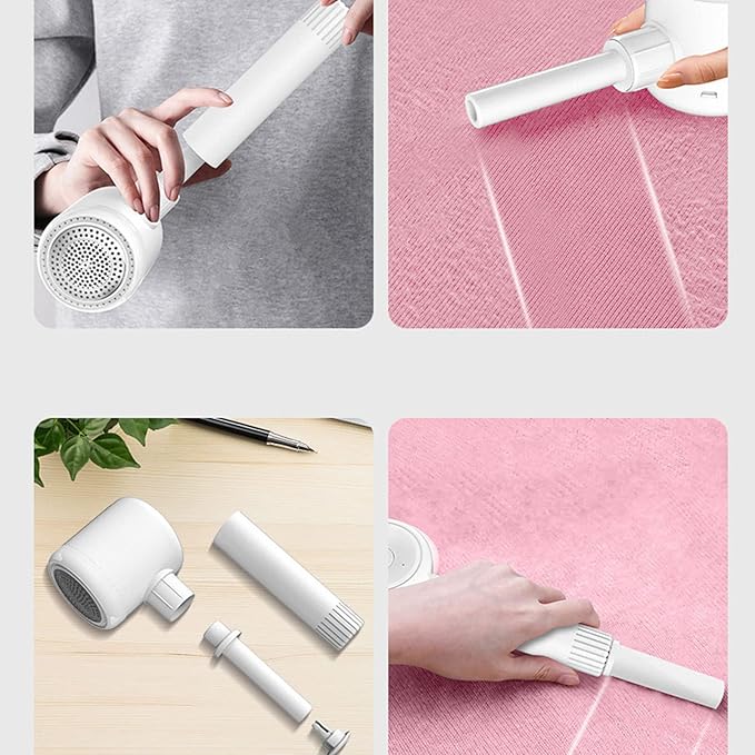 White 6 Piece Fabric Lint Shaver Clothing Hairball Trimmer Fabric Hairball
