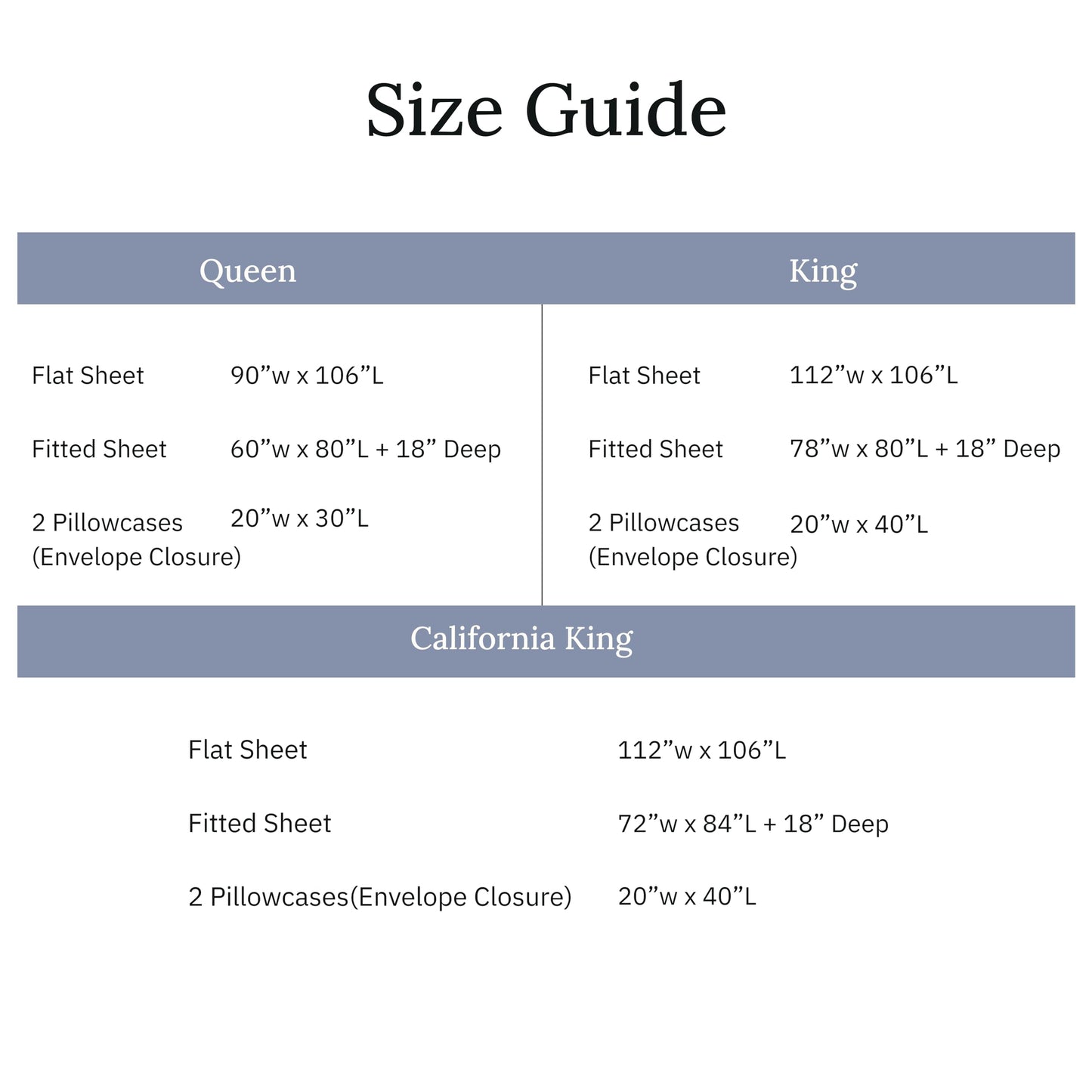 California Design Den Flannel King Size Sheets Set - Made in Portugal, 4-Piece 100% Cotton Flannel Sheets King Size, Thick, Velvet Soft, Triple-Brushed with Extra Deep Pockets - Heather Blue