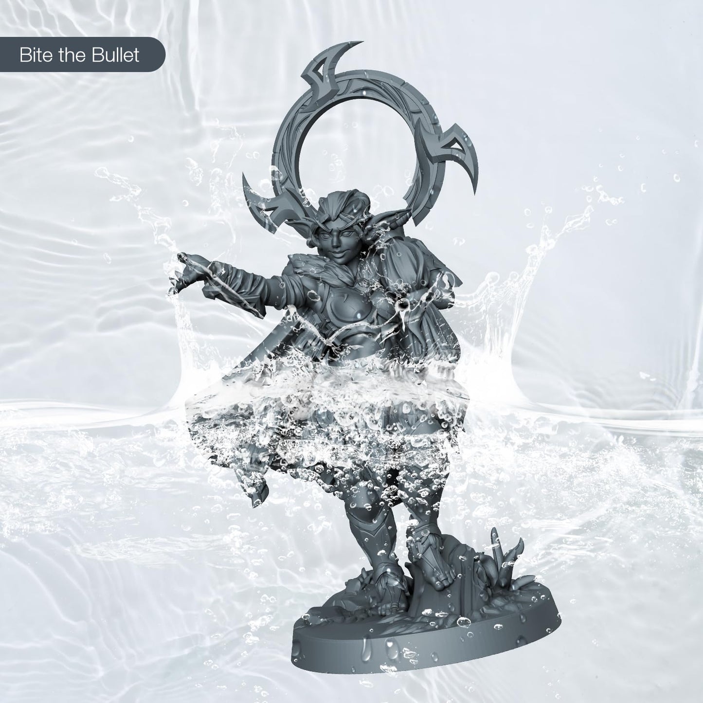 ELEGOO 8K 3D Printer Resin, Water Washable Resin 405nm UV-Curing Resin, Best for 8K/9K/12K/14K/16K LCD 3D Printer Space Grey 1000G