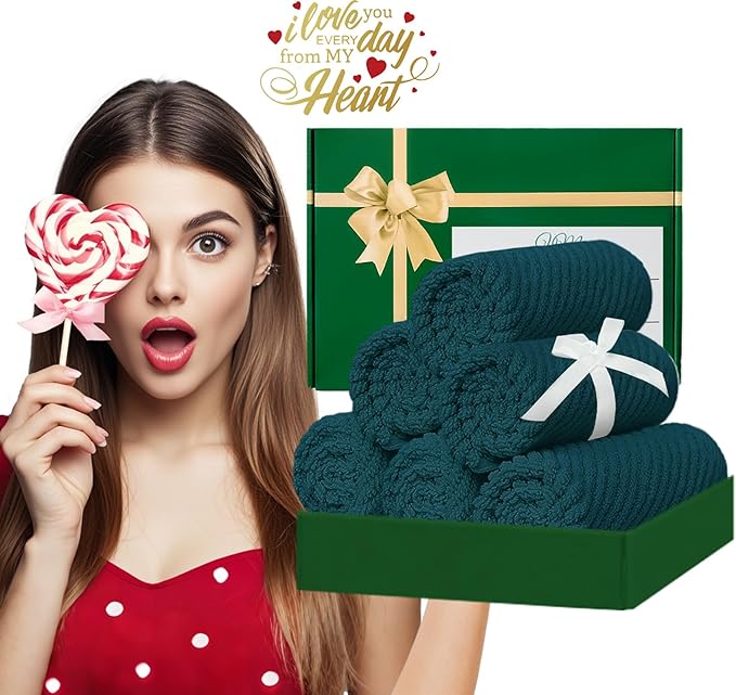Face Towels for Bathroom, Fluffy Bathroom Hand Towels, Wash Cloths for Showering