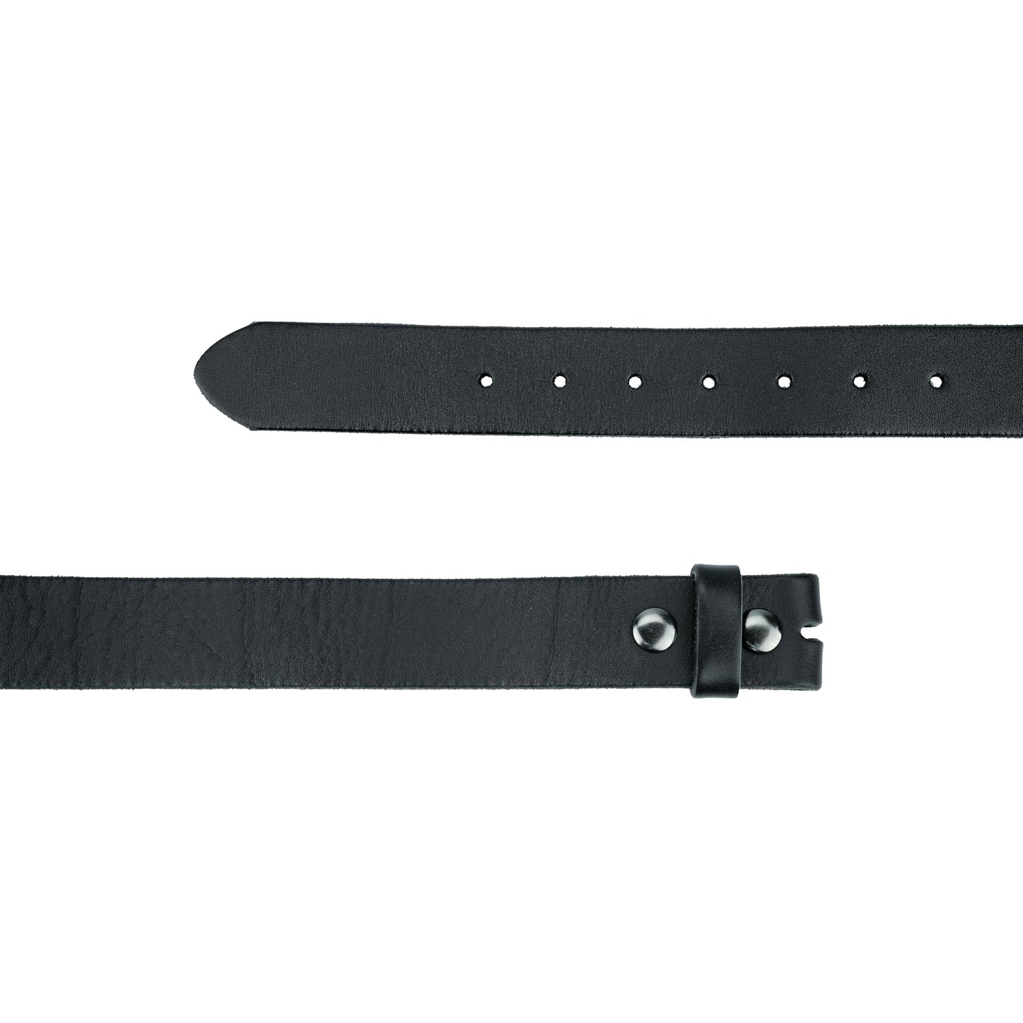 Gelante Genuine Full Grain Leather Belt Strap without Belt Buckle G2016-BK-L