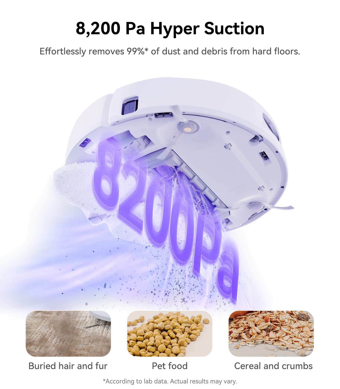 Narwal Freo X Ultra Robot Vacuum and Mop Combo, 8200Pa Robot Mop & Vacuum, Auto Mop Drying/Washing, Self-Empty, Zero-Tangling, DirtSense™, Maintenance-Free Base Station, Self-Contained Dust Processing