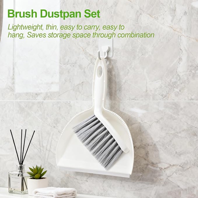 Mini Broom and Dustpan Set, Hand Broom