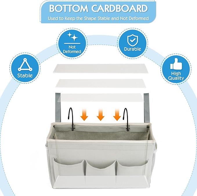 Bedside Storage Caddy/Bedside Hanging Storage Bag