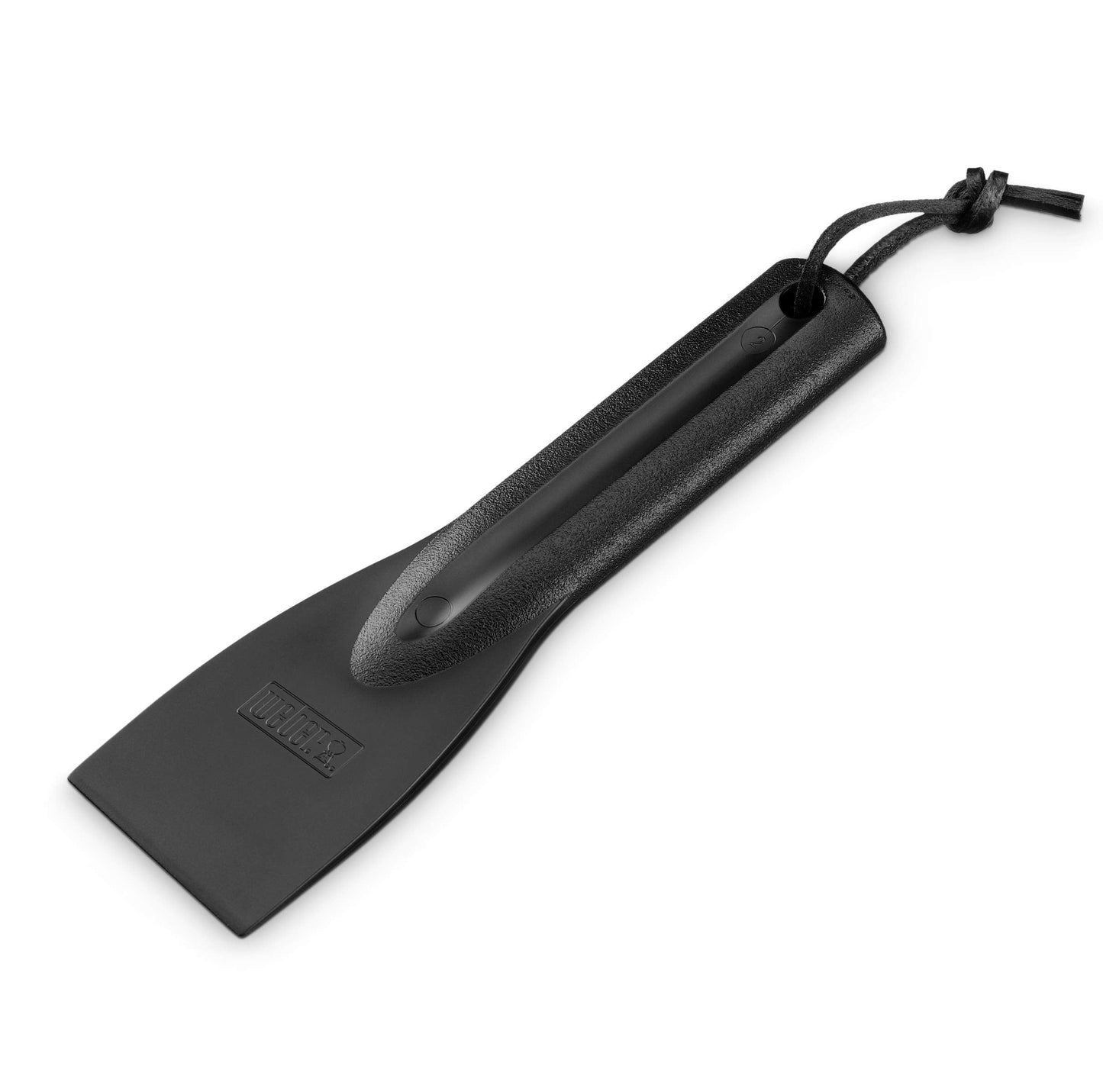 Weber Cleaning Set for Burners & Grill Chambers, for easy cleaning of all grills, consisting of scraper/spatula and mini brush, dishwasher safe - Black (6202)