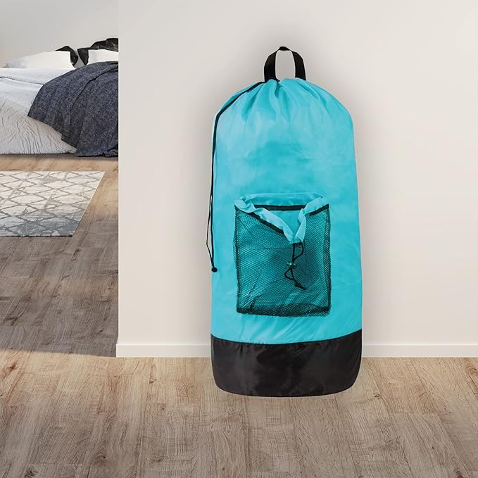 Turquoise Laundry Backpack