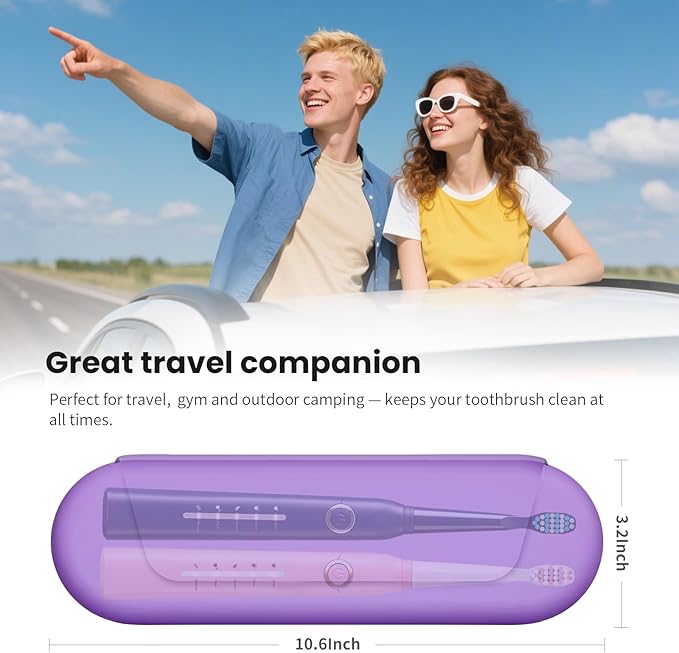 Silicone Electric Toothbrush Travel Case, Manual Toothbrush Travel Cover
