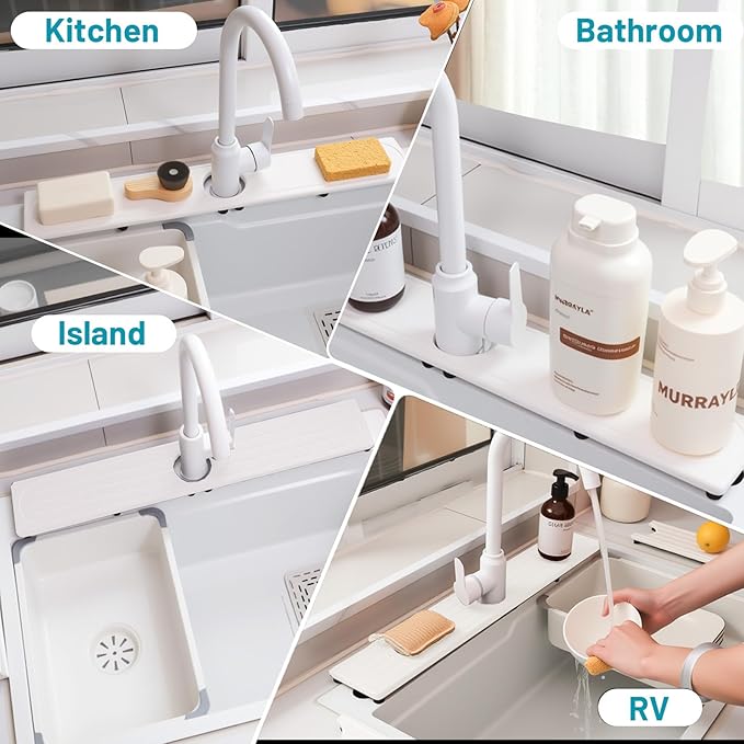 Faucet Mat for Kitchen Sink