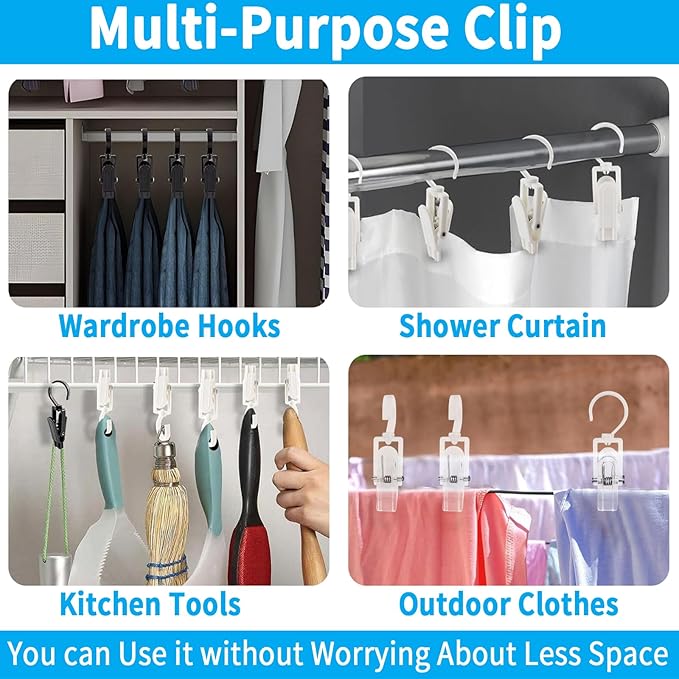 VinBee 20 PCS Laundry Hooks