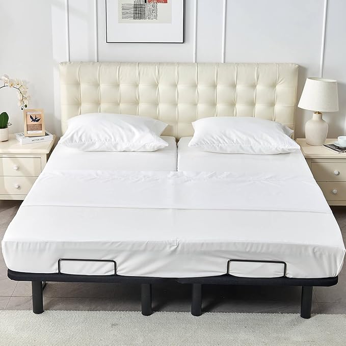 Kingnex 32-34 Split Top King Sheets Sets