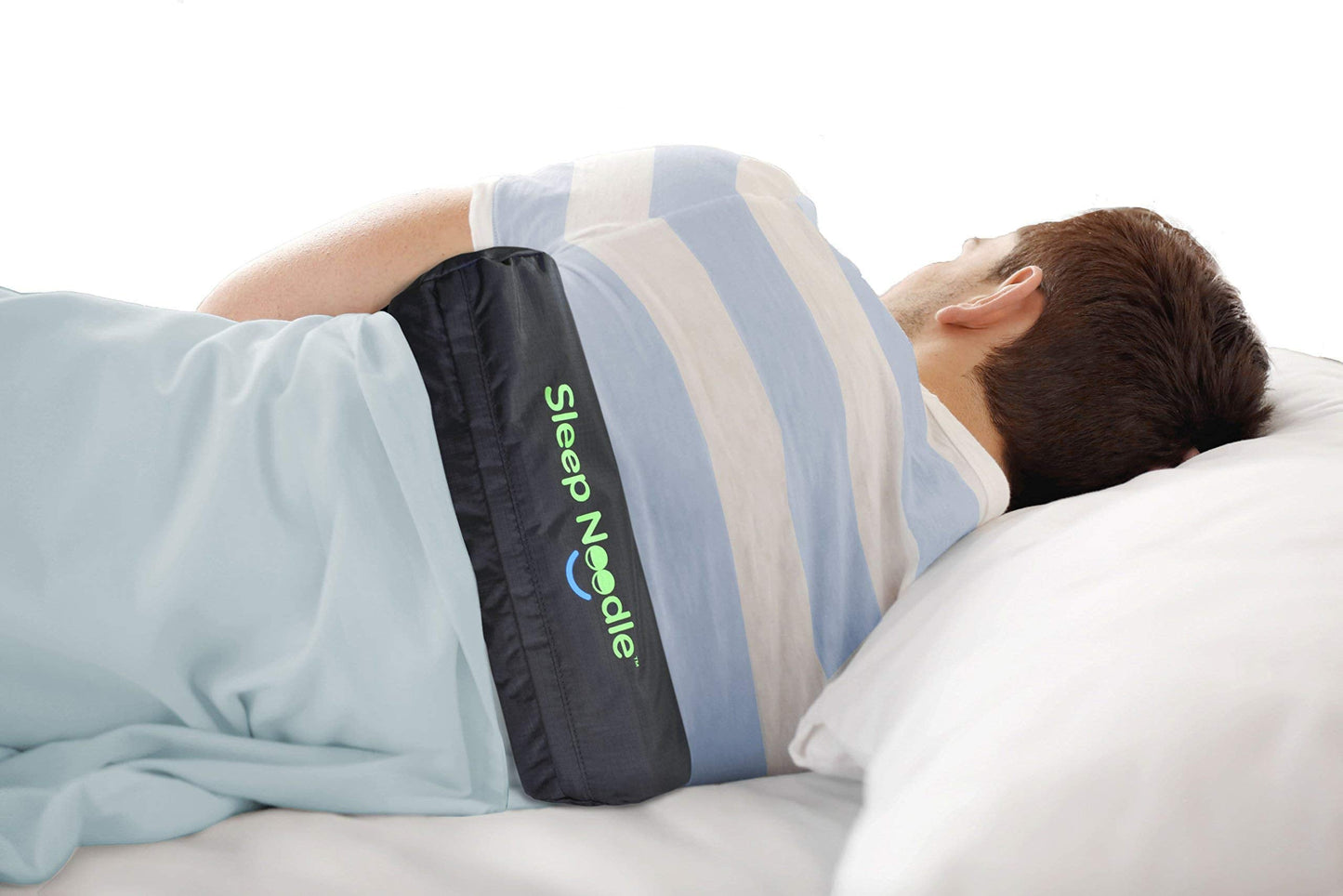 Sleep Noodle Positional Sleep Aid | Natural Anti-Snore Belt Teaches Sleeping on Side