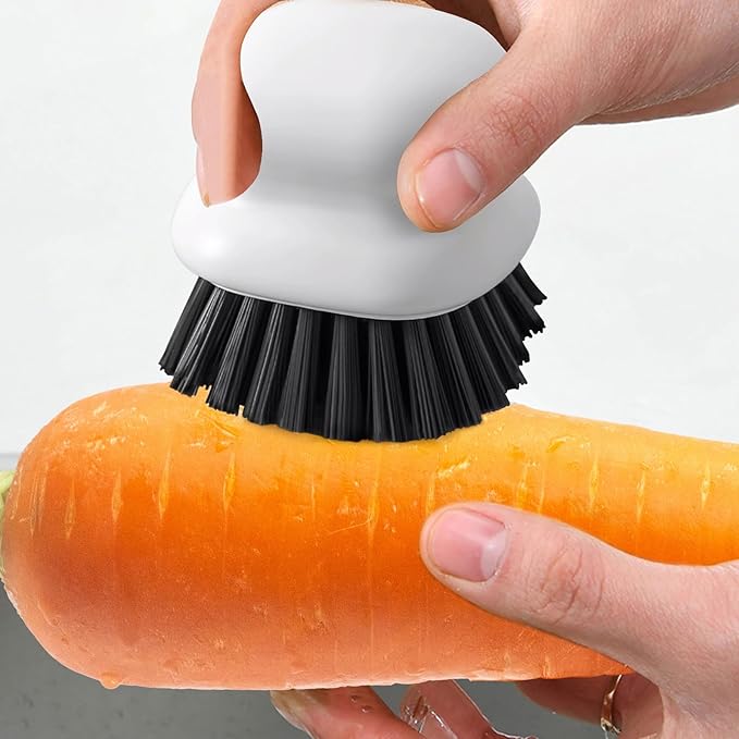 Dish Brush with Handle, Kitchen Scrub Brushes