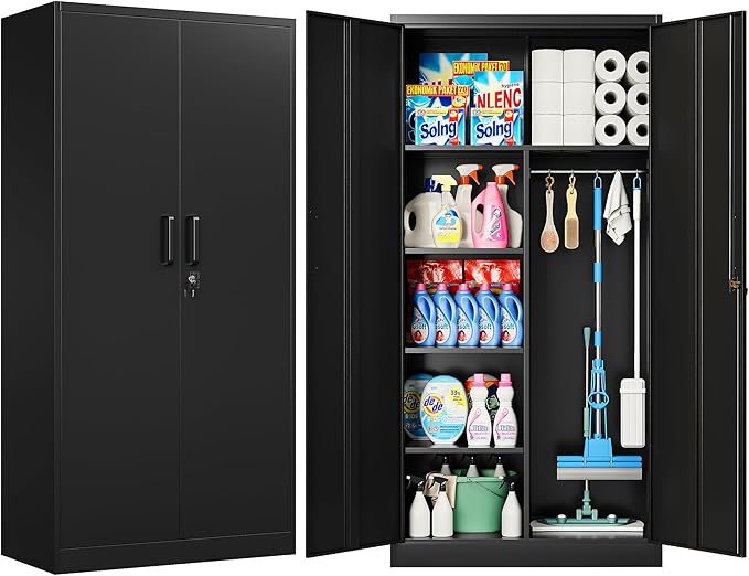 Wide & Deep Metal Storage Cabinet