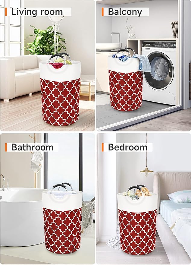 Large Laundry Basket Laundry Hamper Bag Washing Bin Clothes Bag Collapsible Tall