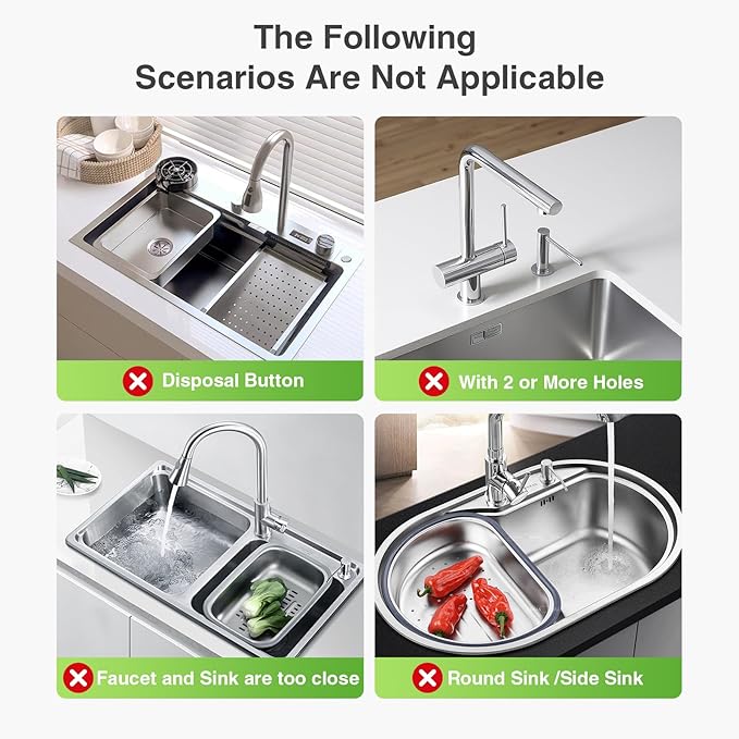 30" x 4" Stone Faucet Mat for Kitchen Sink, Quick Drying Diatomite Sink Tray