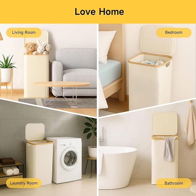 100L Extra Large Foldable Laundry Hamper