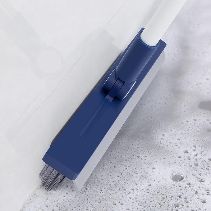 Grout Brush with Long Handle, Grout Cleaner Brush