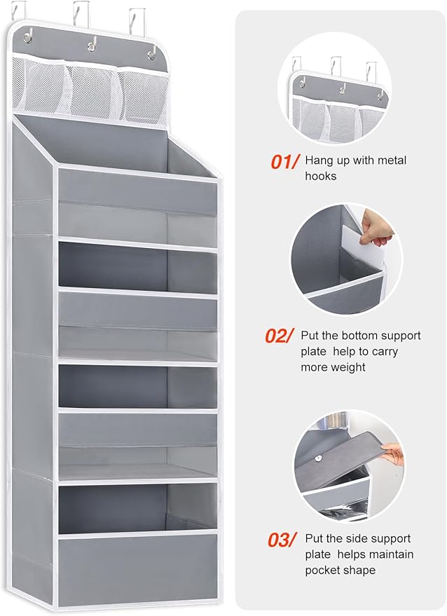 2 Pack Over the Door Organizer