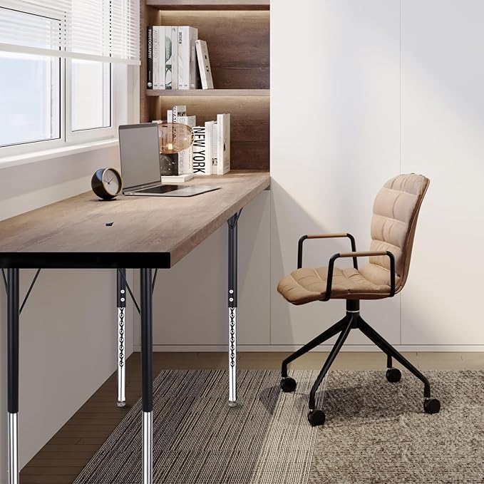 KAZAKA Adjustable Table Legs, 20-30 inch