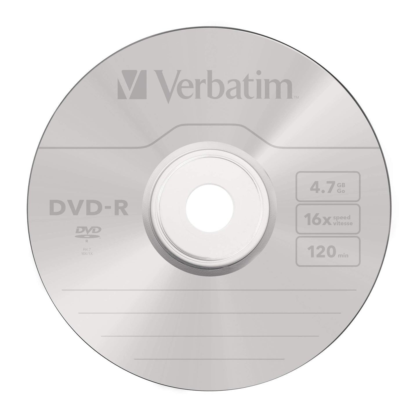 Verbatim DVD-R 16 x 4.7 GB TARRINA 100 pieces 43549 (4)