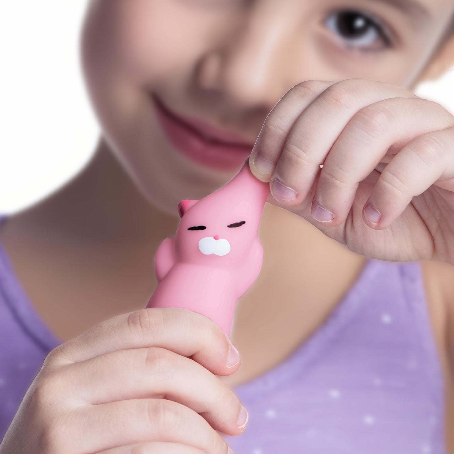 Nutty Toys Squishy Cat Set - 2" Soft Silicone Kawaii Kitties, Top Stress Relief Toy 2025 Unique Gifts for Teens Kids Women Men Adults Best Teenage Girls Teen Boy Tween Christmas Stocking Stuffers Idea