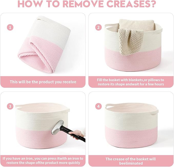 Foldable Laundry Hamper Basket