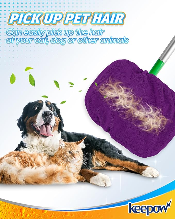 KEEPOW Reusable Mop Pads Compatible