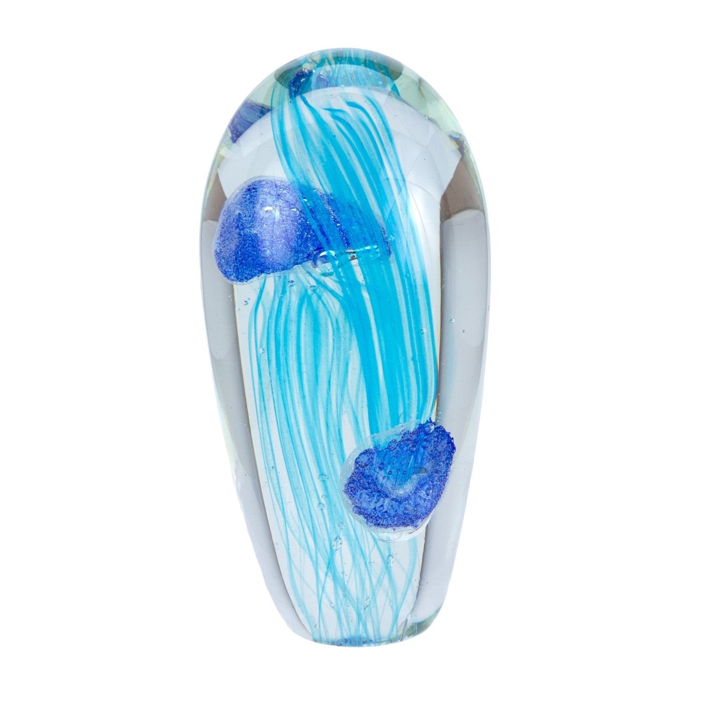 Beachcombers Double Blue Jellyfish Glass Multi