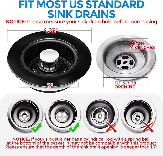 Sink Drain Strainer