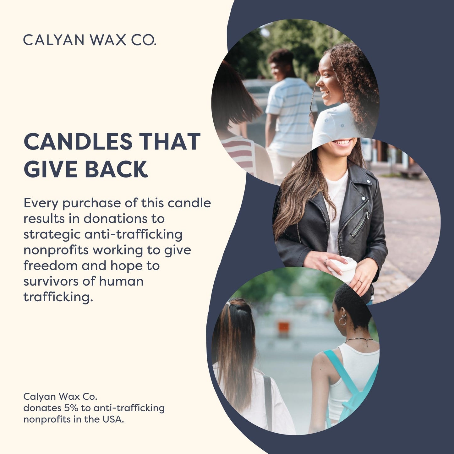 Calyan Wax Co. Aspen & Fog Scented Candle - 75 Hour Burn - Luxury Clean Soy Wax Candles - Long Lasting Black Tumbler Jar Candle for Home - 10.2oz