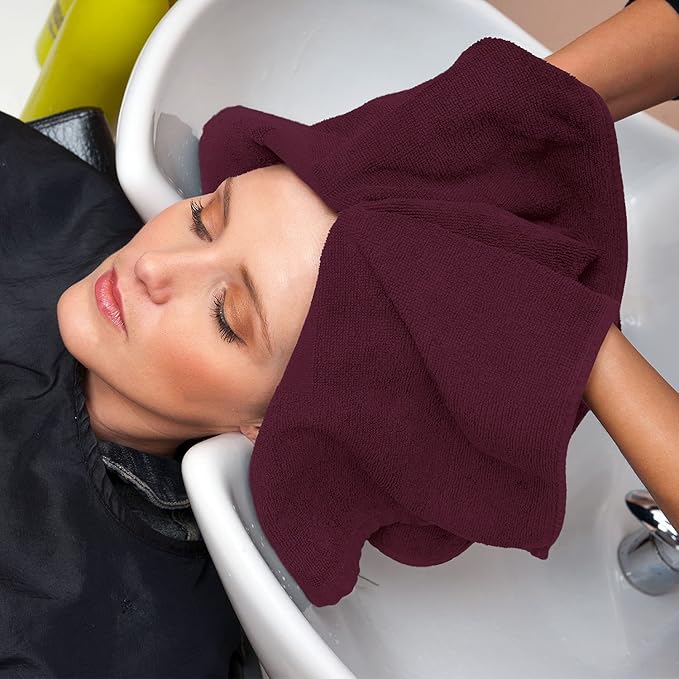 Utopia Towels, Salon Towel, Not Bleach Proof, 16 by 27 Inches, Highly Absorbent