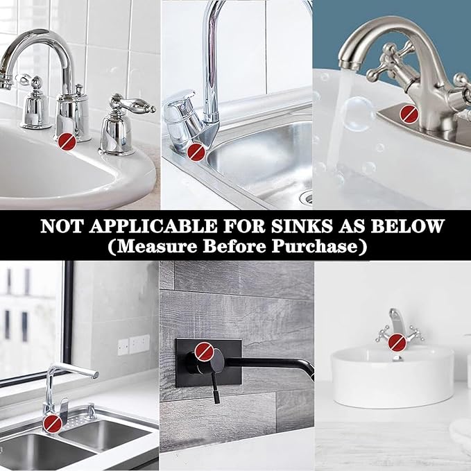 Large Size Kitchen Sink Splash Guard, Farmhouse Countertop