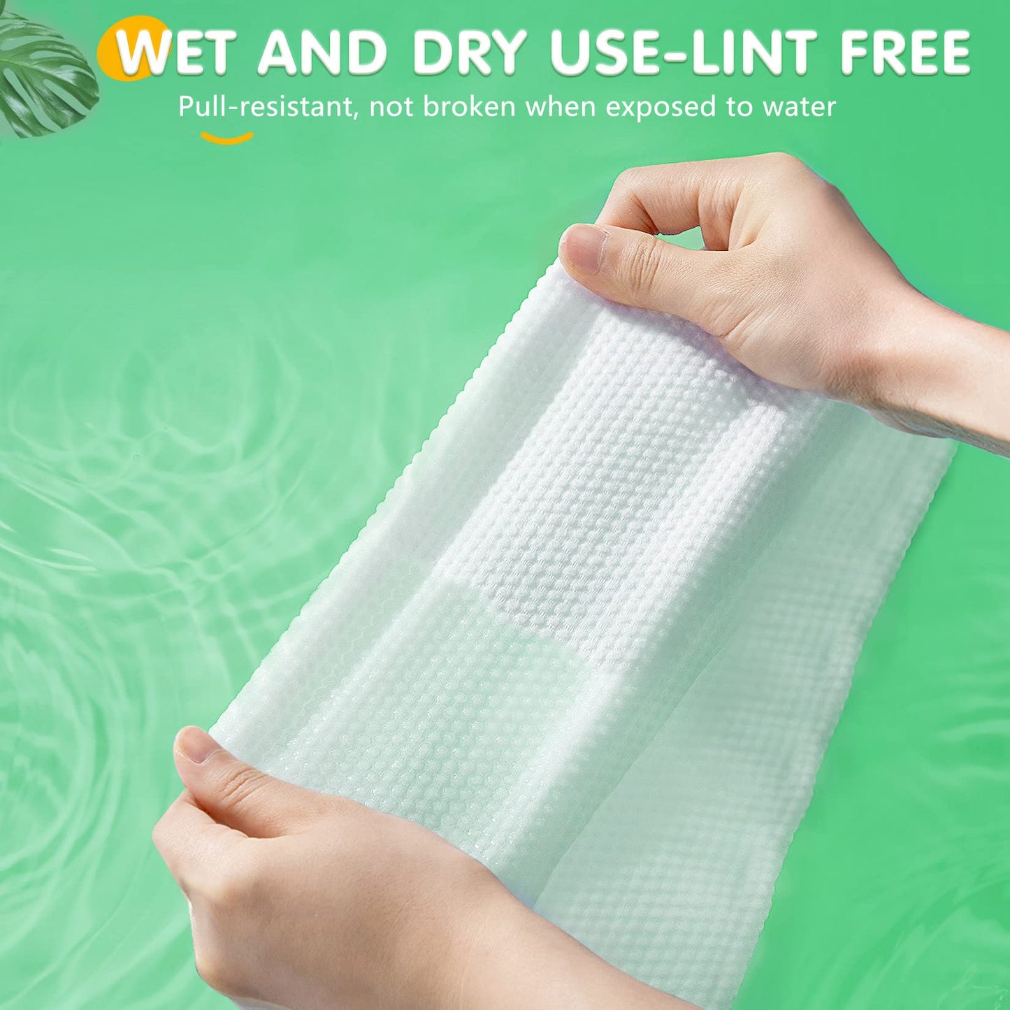GothicBride Disposable Face Towel for Dry and Wet Use, 100% Cotton Facial Tissue, Ultra Thicked Facial Cleansing Towels, Multi-Purpose Dry Wipes for Makeup Removing, Sensitive | Baby Skincare