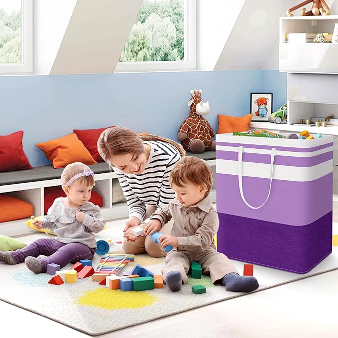 StorageRight Large Collapsible Laundry Basket Hamper