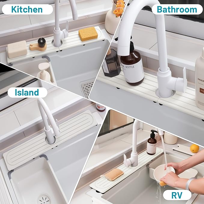 Faucet Mat for Kitchen Sink