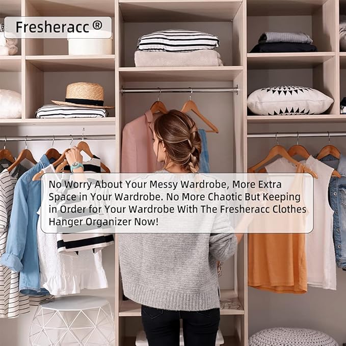 Clothes Hanger Organizer Holder