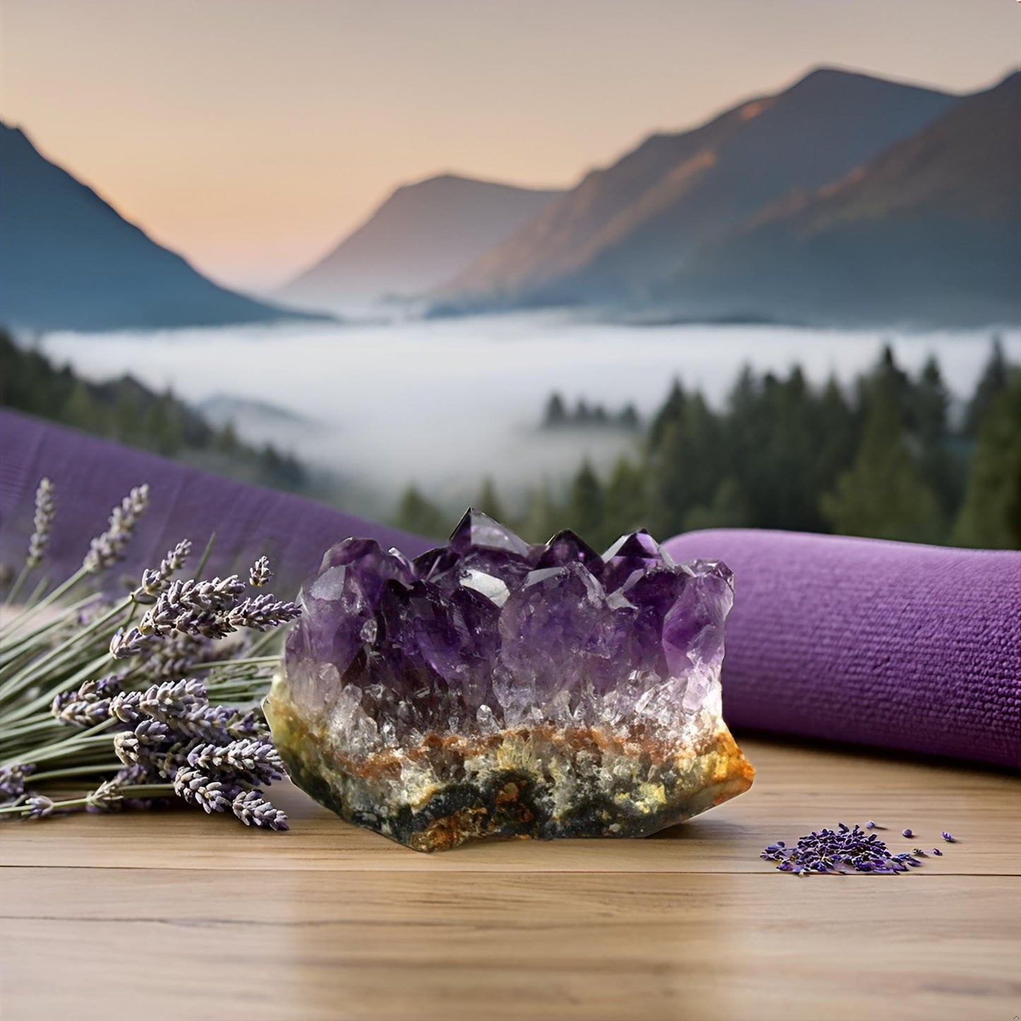 Sisamn Raw Amethyst Geode Cluster 1 Pc Natural Amethyst Crystal Rock Irregular Real Healing Crystal for Home Decor Specimen