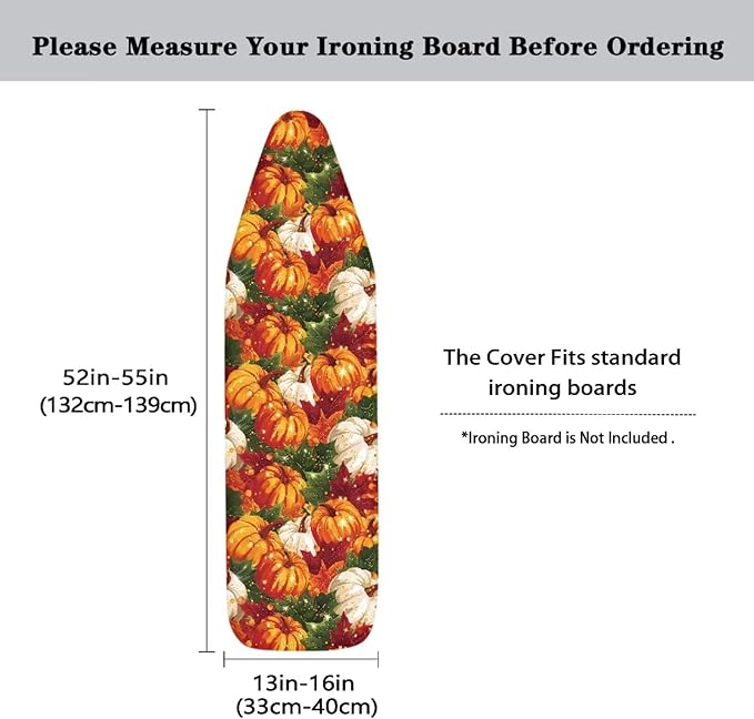 Fall Pumpkins Ironing Board Cover